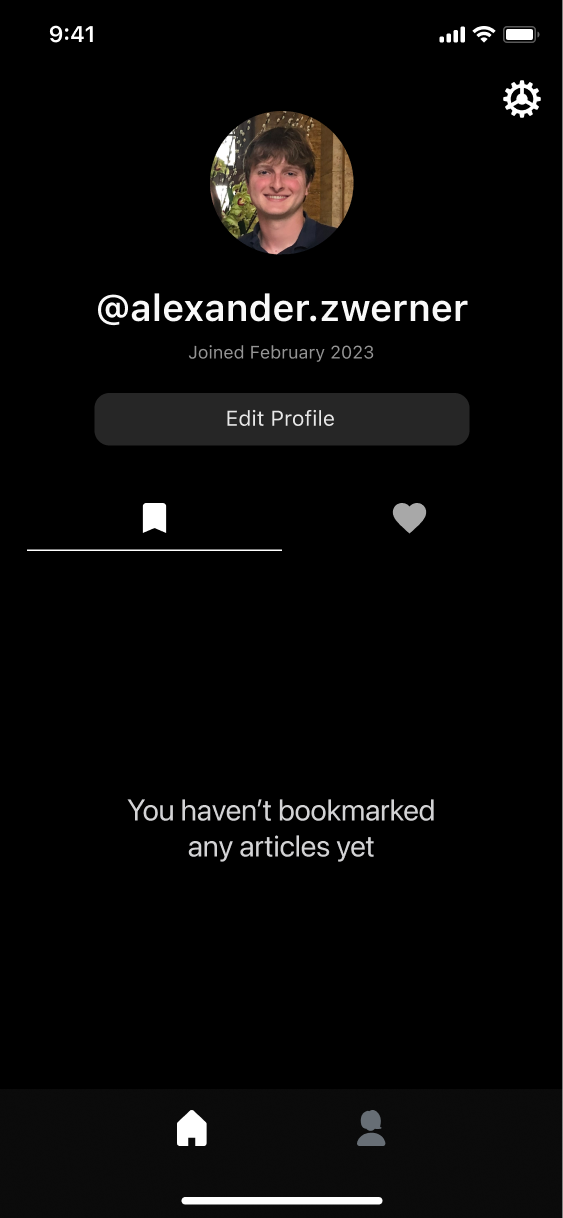 Bookmarks Empty State